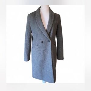 M.N.G. Elegant Gray Women's wool blend Coat